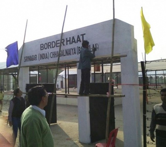 Srinagar border haat all set for inauguration, security tighten Srinagar border haat all set for inauguration, security tighten